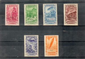 1939. Beneficencia. Sin dentar. Sin fijasellos. Lujo. Edifil nºB1/6s.