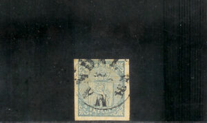 1855. Escudo. Sello usado. Yvert nº 1.