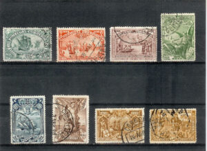 1898. Vasco de Gama. Serie usada. Yvert nº 146/53.