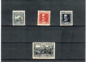 1935. Centenario de la muerte de Lope de Vega. Sin fijasellos. Edifil nº 690/3.